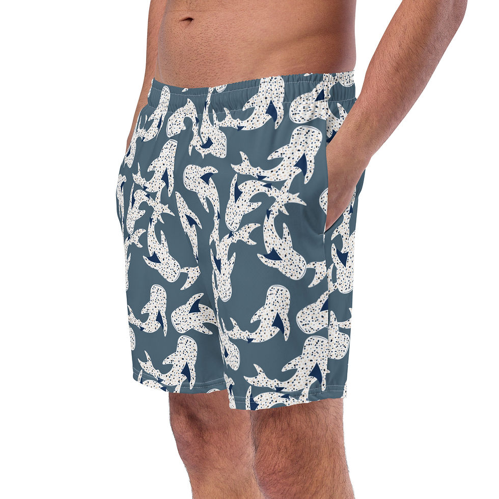 Thumbnail: Jumping The Shark Men’s Swim Trunks