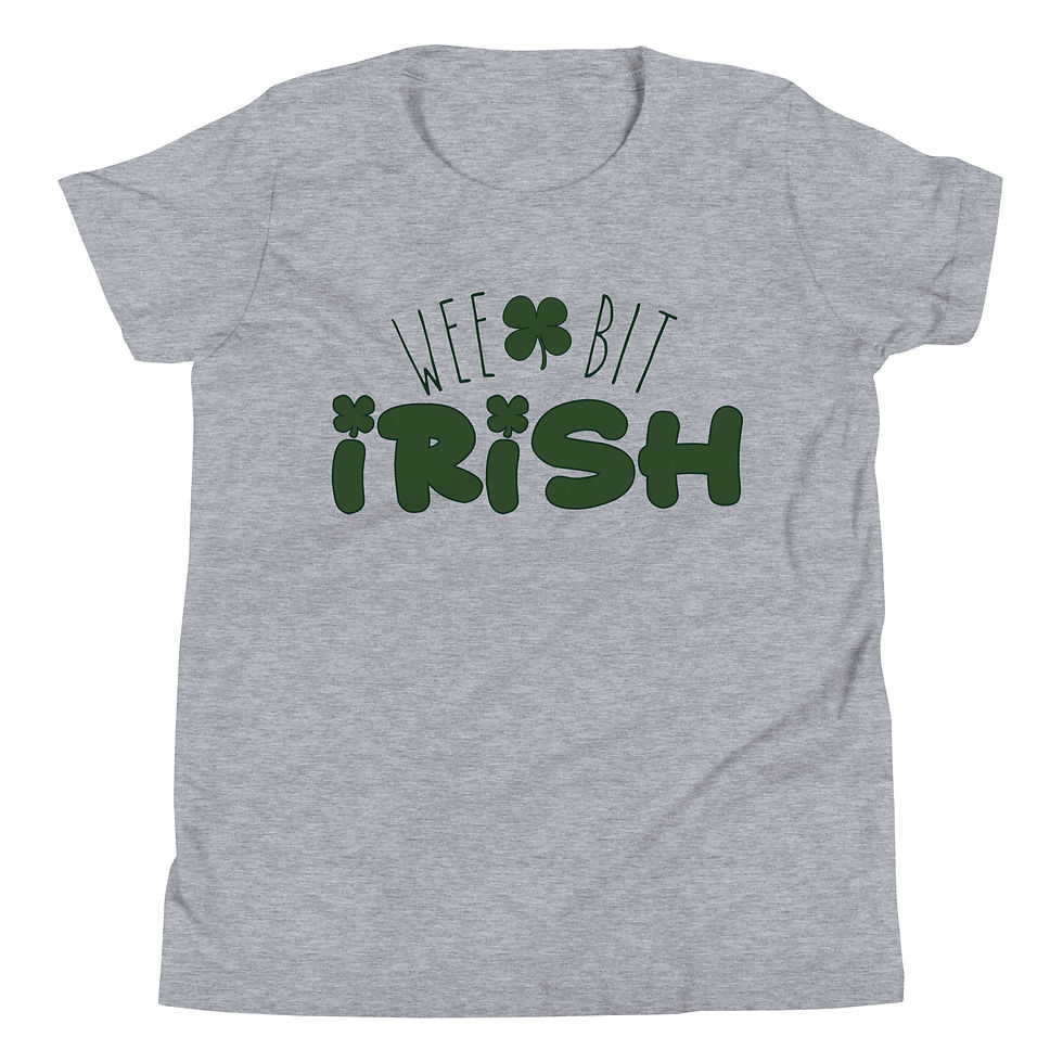 Thumbnail: Wee Bit Irish Youth T-shirt