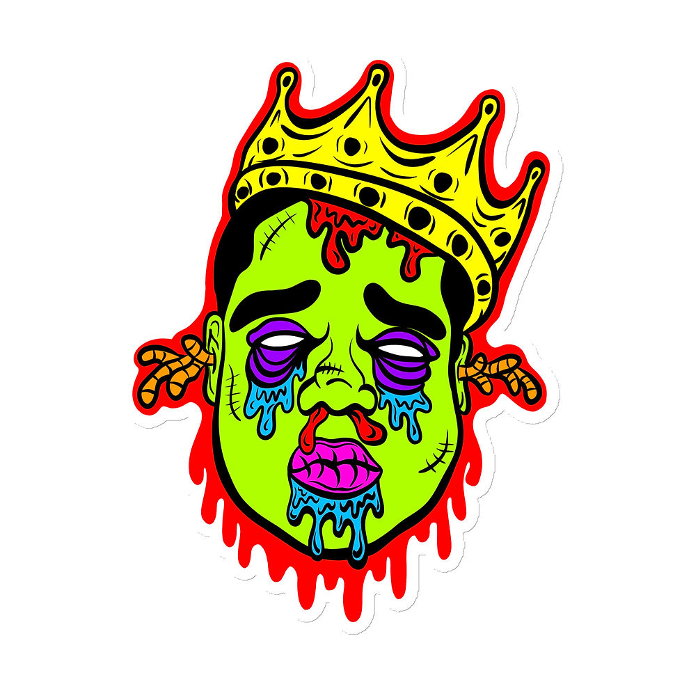Notorious ZomBIG Magnet