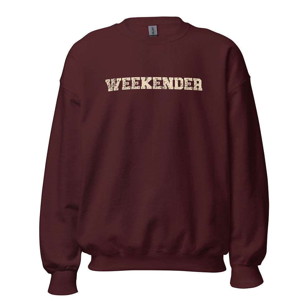 Thumbnail: Weekender Unisex Crewneck Sweatshirt