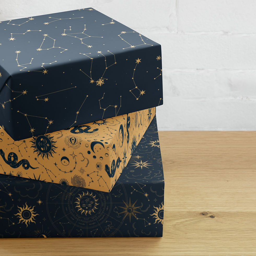 Thumbnail: Snake Of The Skies Wrapping paper sheets