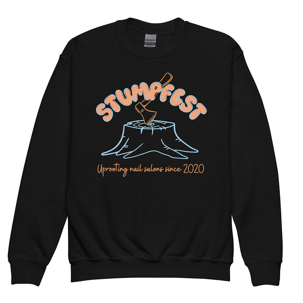Thumbnail: Stumpfest - color - Youth Crewneck Sweatshirt