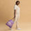 Thumbnail: Purple Abstract Drawstring bag