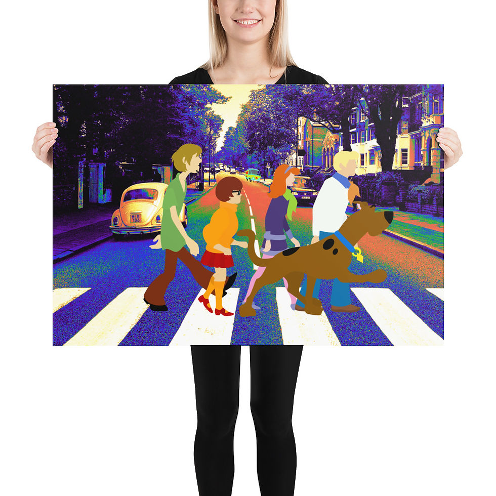 Thumbnail: Crystal Co-vey Road Rainbow Poster