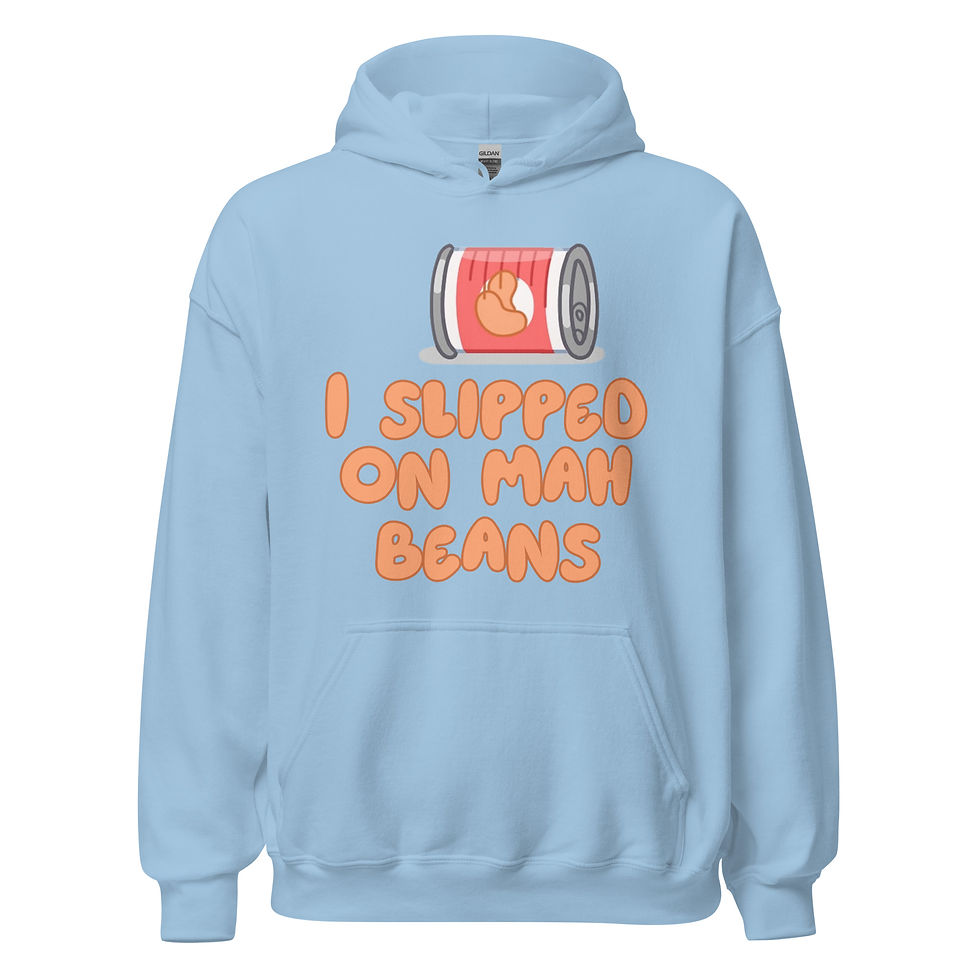 Thumbnail: I Slipped On Mah Beans Unisex Grannies Hoodie