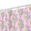 Thumbnail: Pink Stripe Labubu Balloon Shower curtain