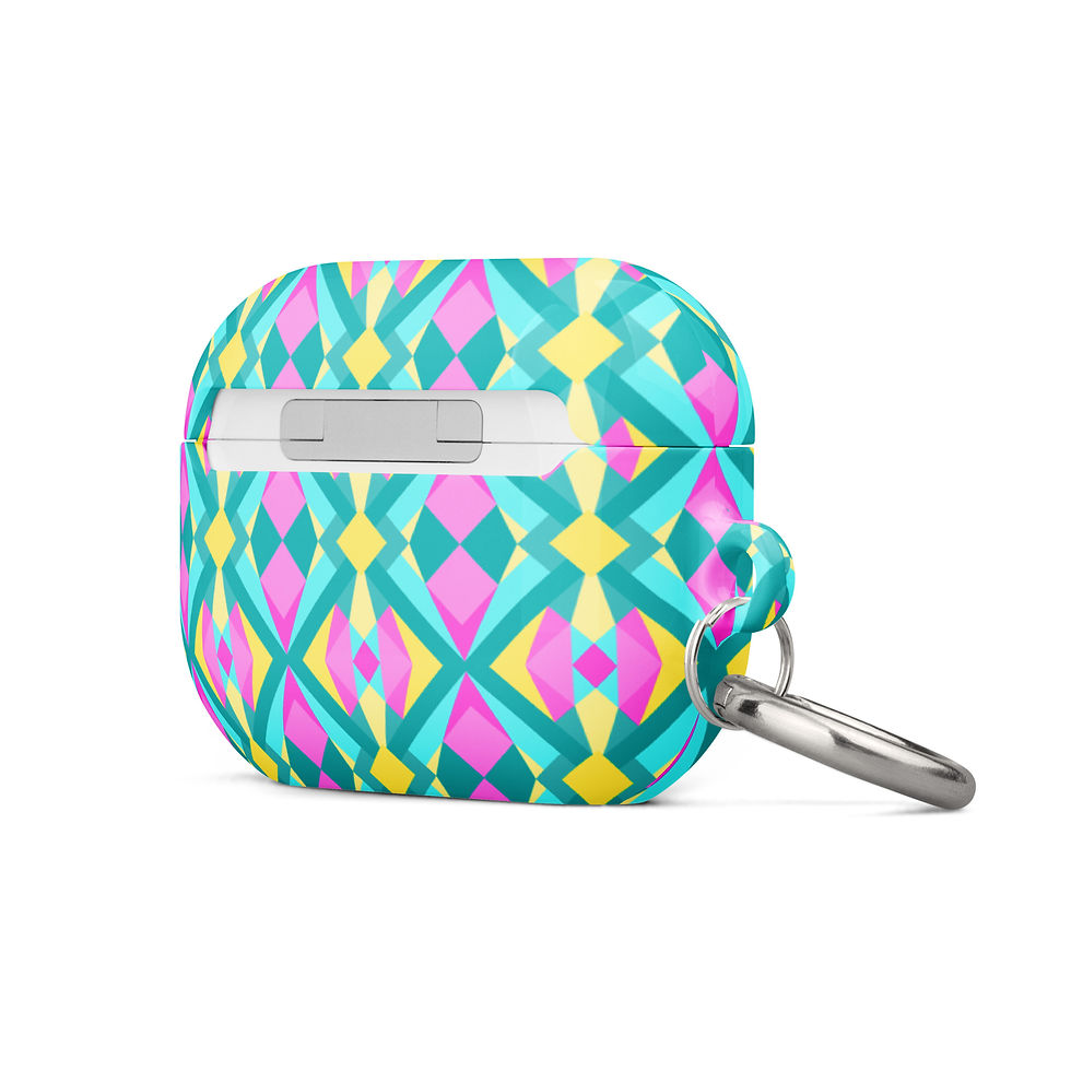 Thumbnail: Neon Geo Print Case for AirPods®