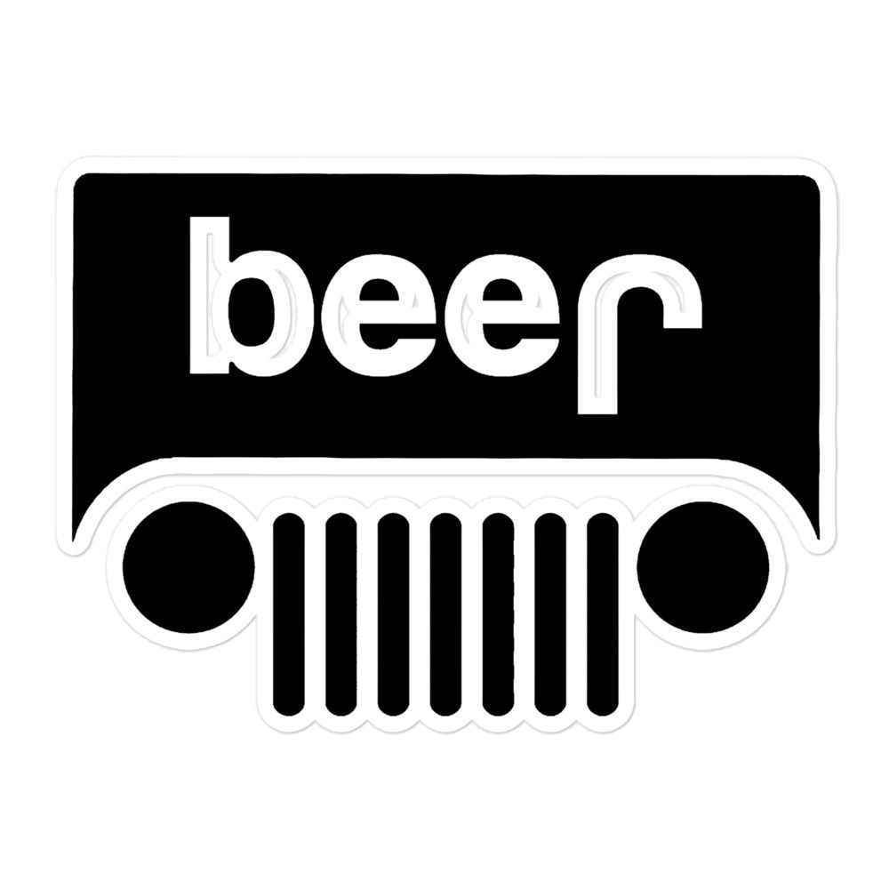 Beer Vehicle Crossover Stickers