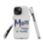 Thumbnail: Mom Manager of Mischief Hogwarts Ravenclaw Tough Case for iPhone®