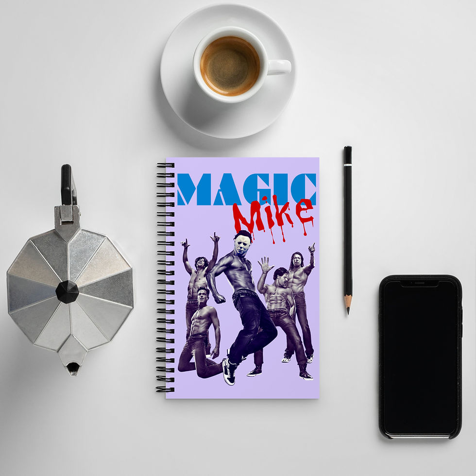 Thumbnail: Magic Michael Spiral Notebook