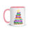 Thumbnail: Crayon Tree Coffee Mug with Color Inside