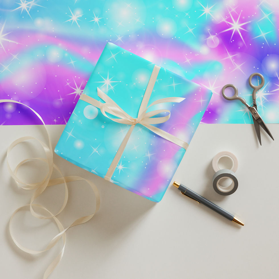 Thumbnail: Majestic Skies Wrapping paper sheets
