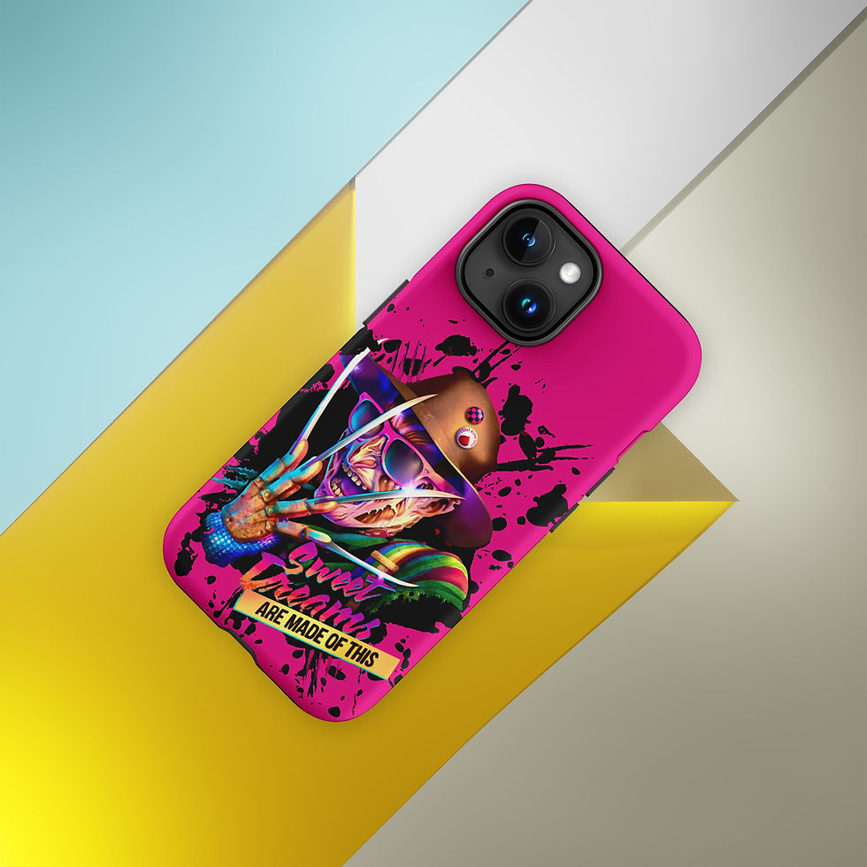 Thumbnail: Sweet Dreams Horror Tough Case for iPhone®