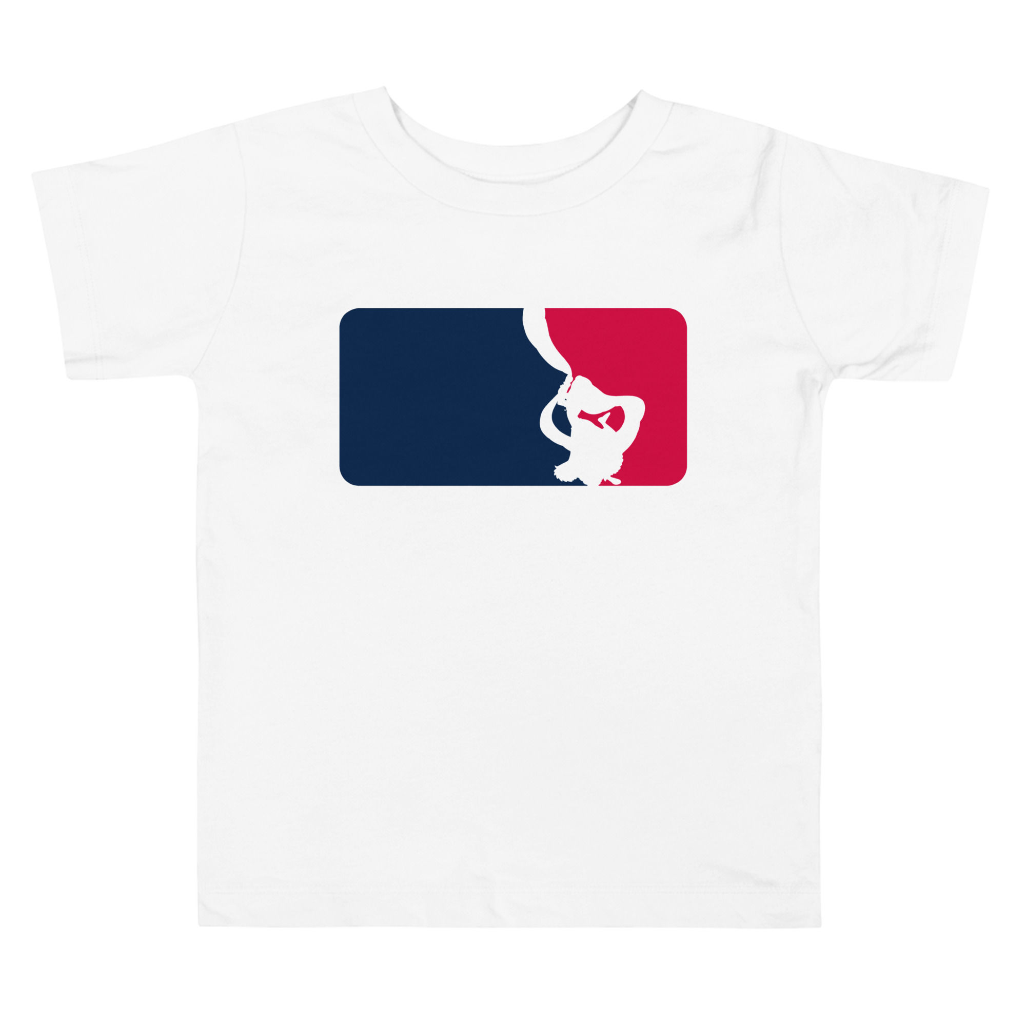 Long Hair Don’t Care Baseball Crossover Toddler T-shirt