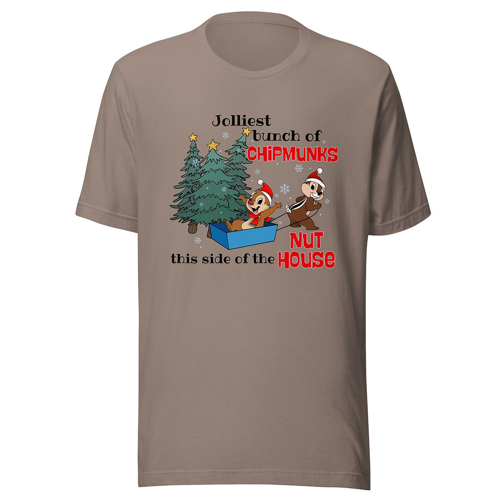 Thumbnail: Jolliest Chipmunks Unisex T-shirt
