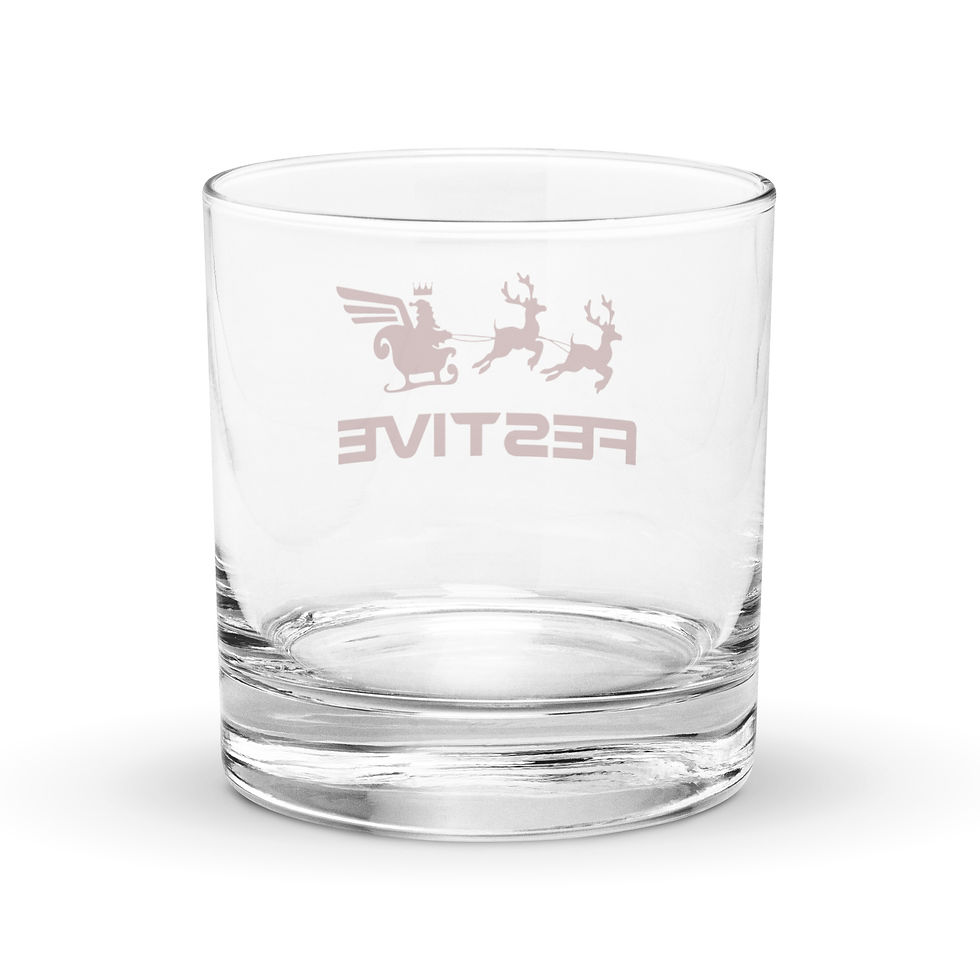 Thumbnail: Festive Rocks glass