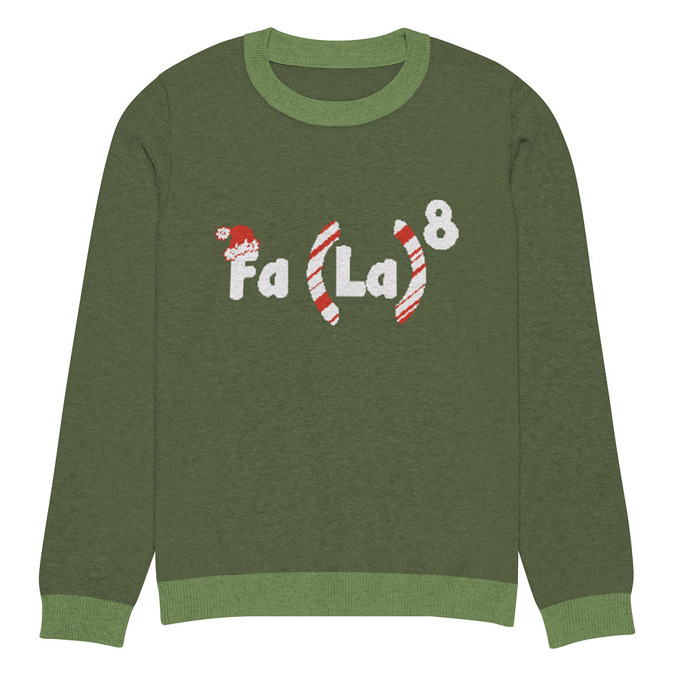 Thumbnail: Algebra Fa La La Knitted crew neck sweater
