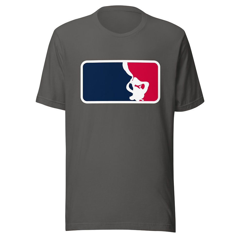 Thumbnail: Long Hair Don’t Care Baseball Crossover Unisex T-shirt