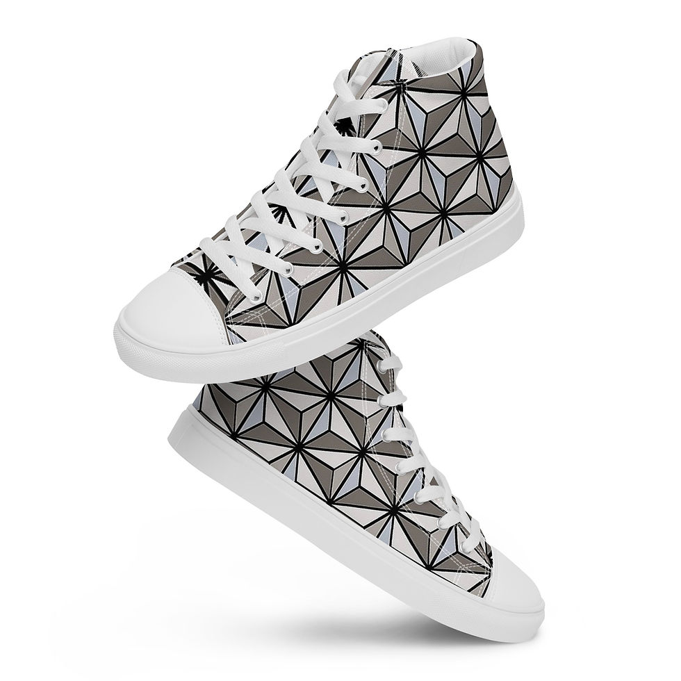 Thumbnail: It’s Not A Golf Ball - Epcot Inspired Men’s high top canvas shoes
