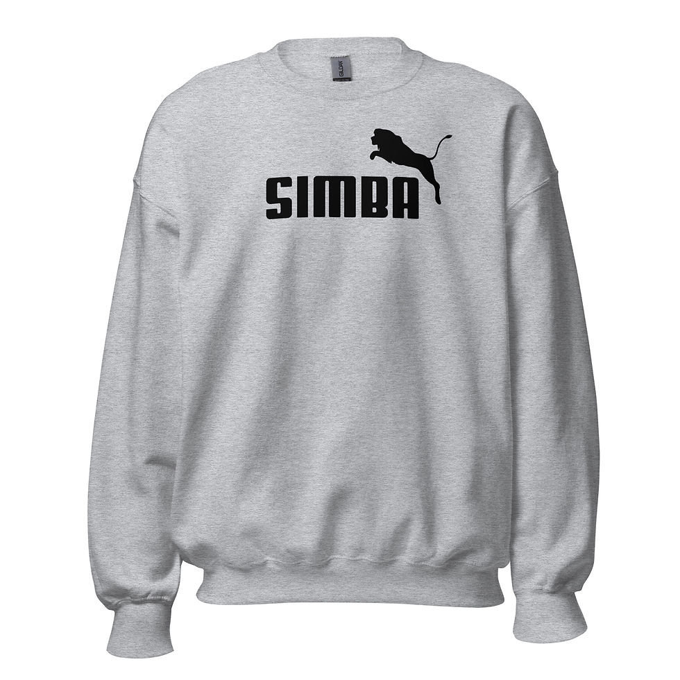 Thumbnail: Simba Athletic Crossover Unisex Crewneck Sweatshirt