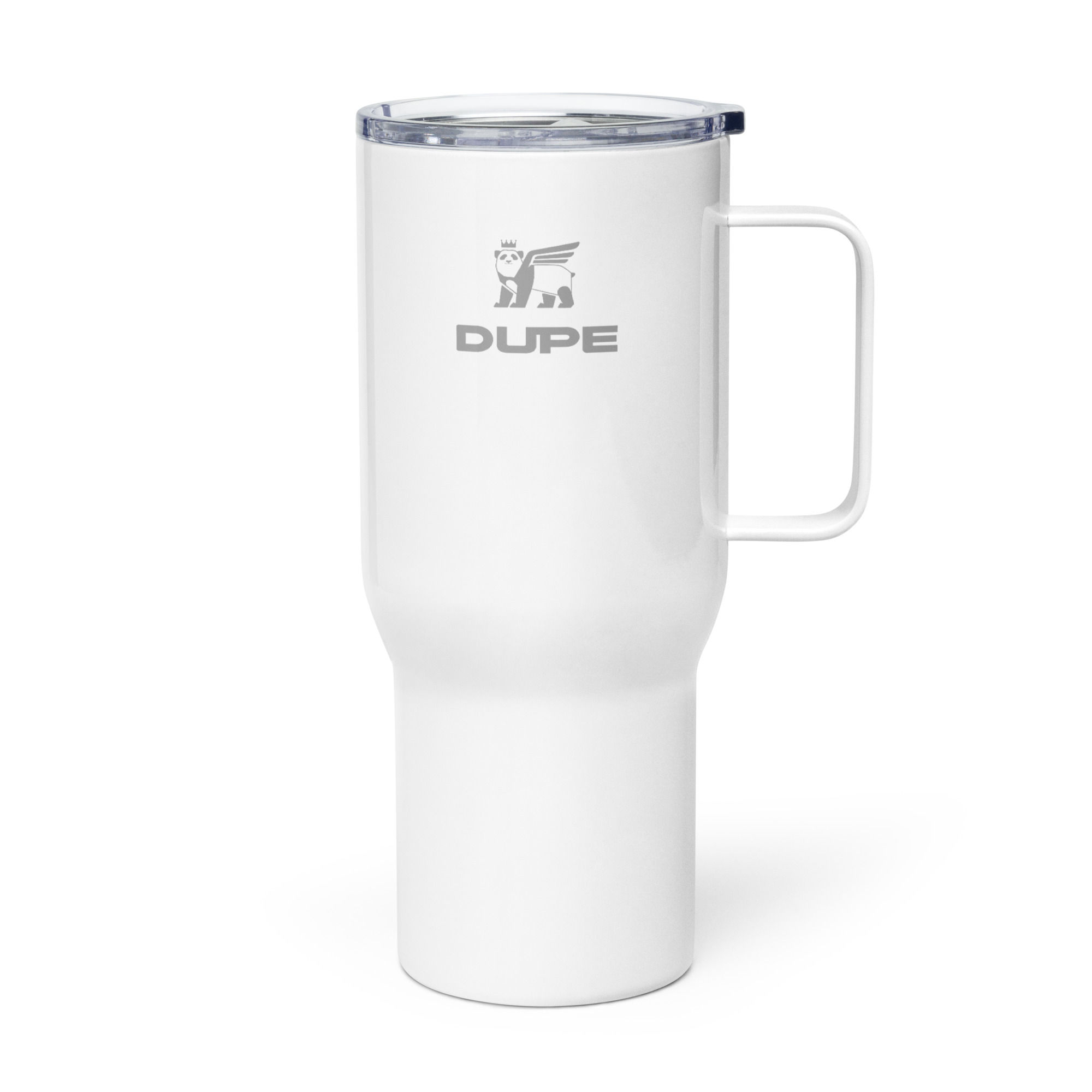 Dupe Panda Bear Travel Mug with handle