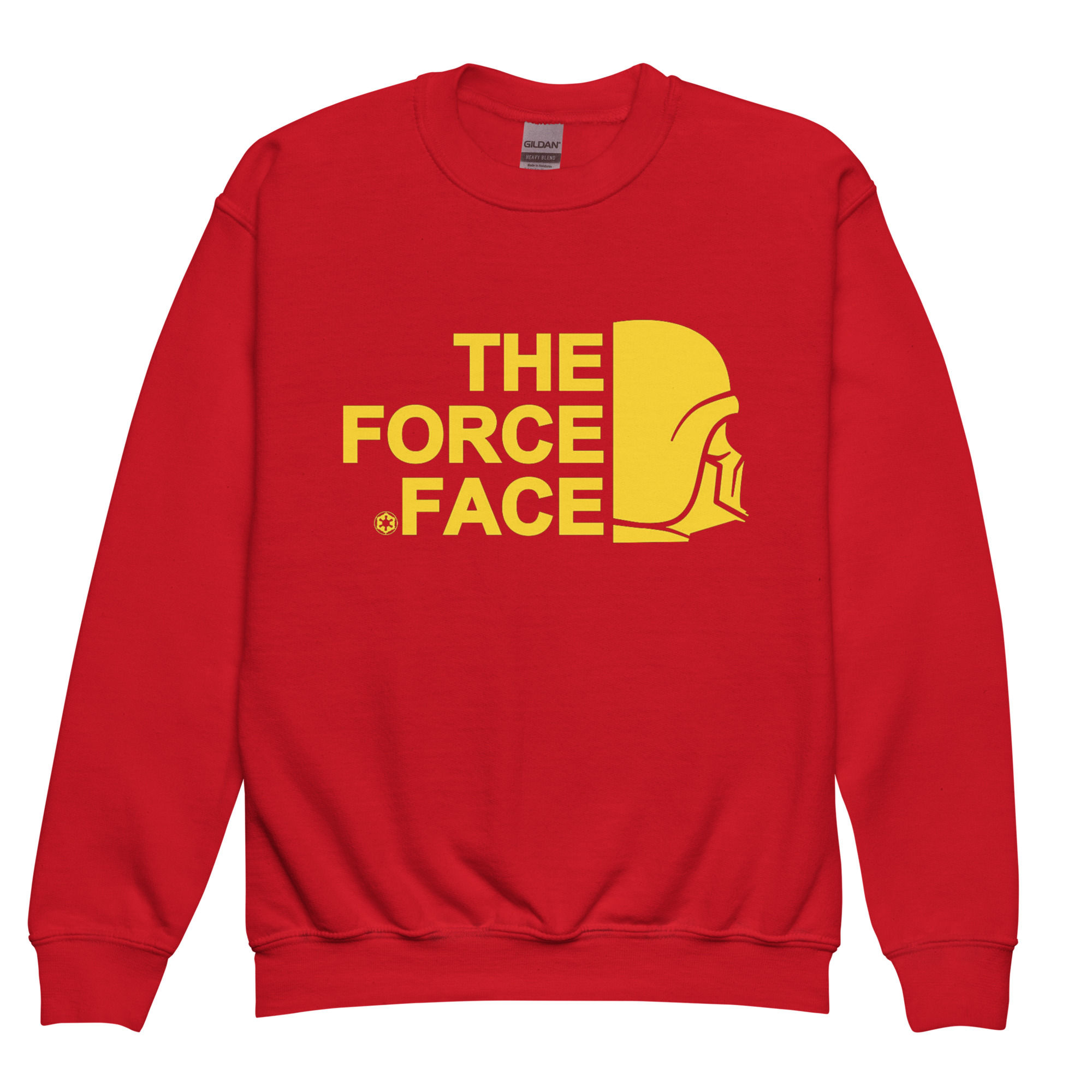 The Force Face Youth Crewneck Sweatshirt