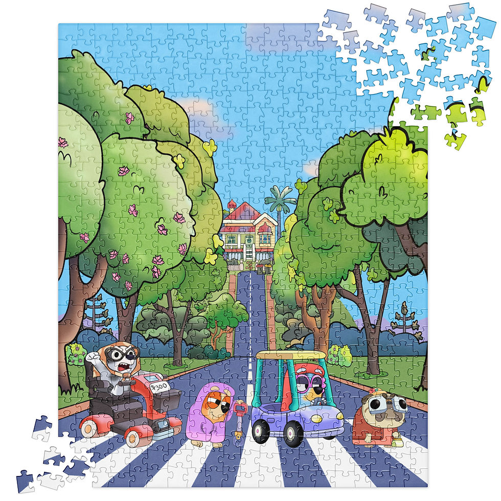Gran-ney Road Jigsaw puzzle
