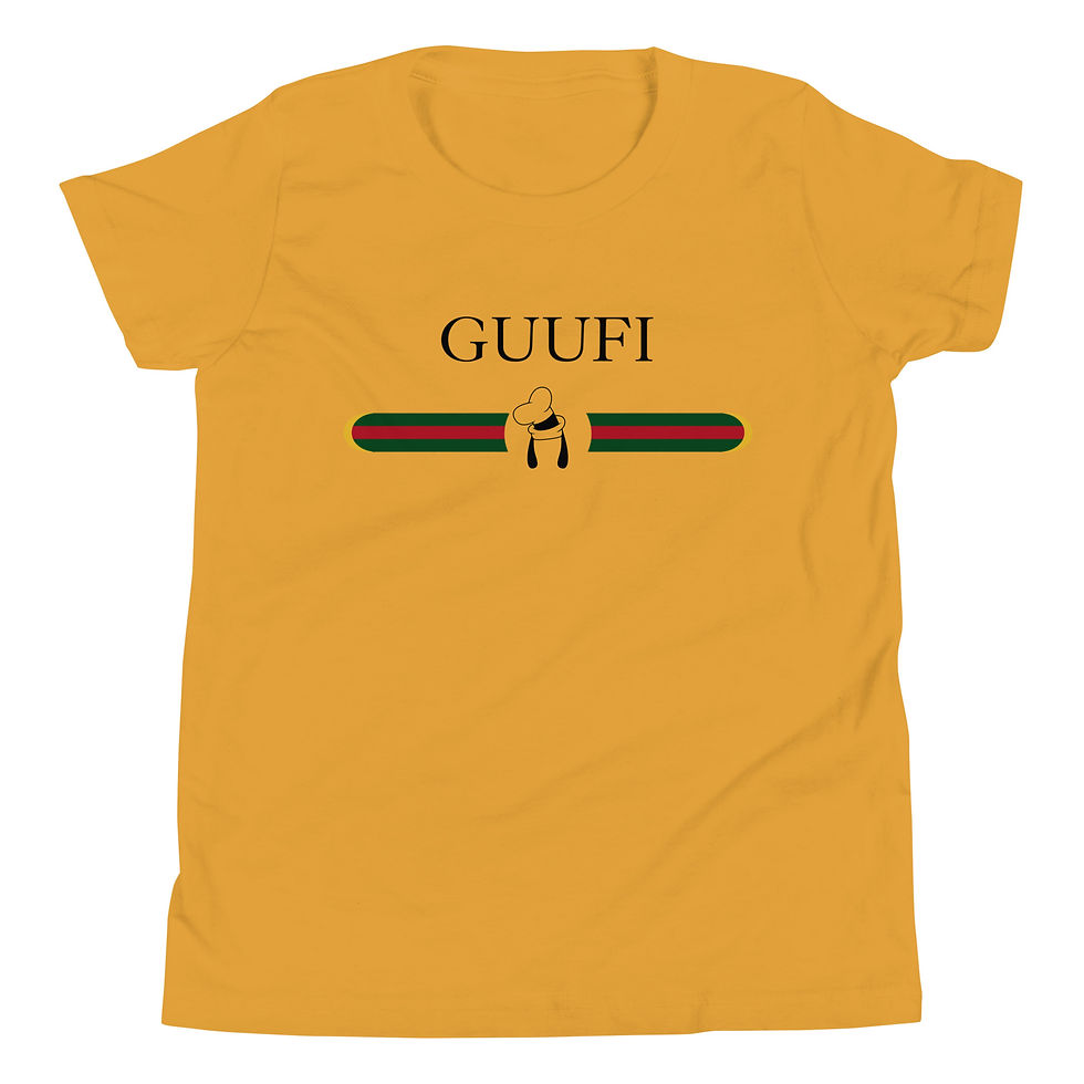 Thumbnail: GUUFI Designer Inspired Youth T-shirt
