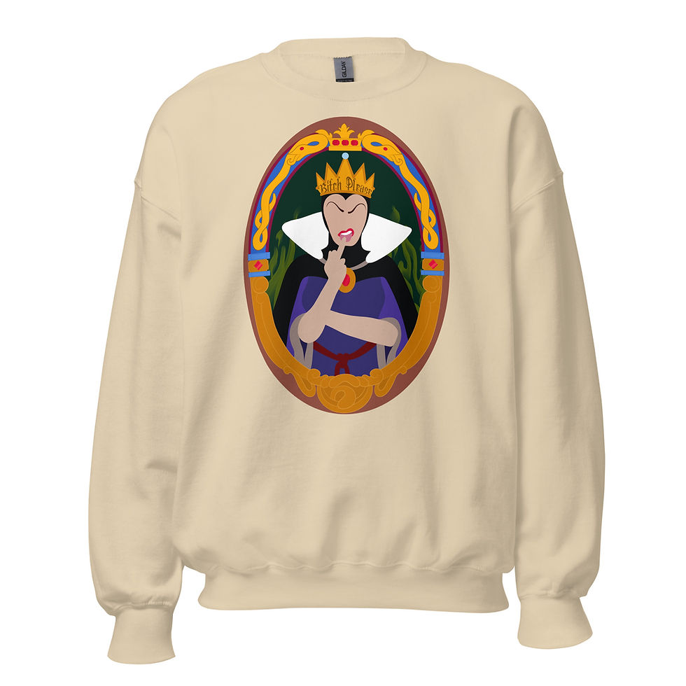 bold queen crewneck