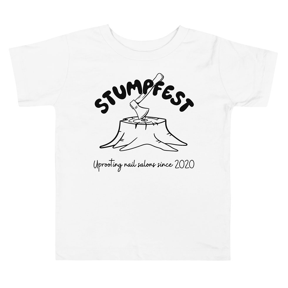 Thumbnail: Stumpfest - black - Toddler T-shirt