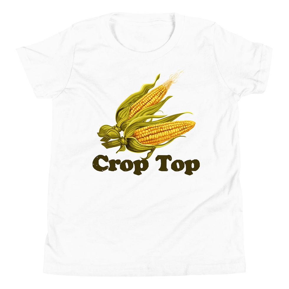 Thumbnail: Crop Top Youth T-Shirt