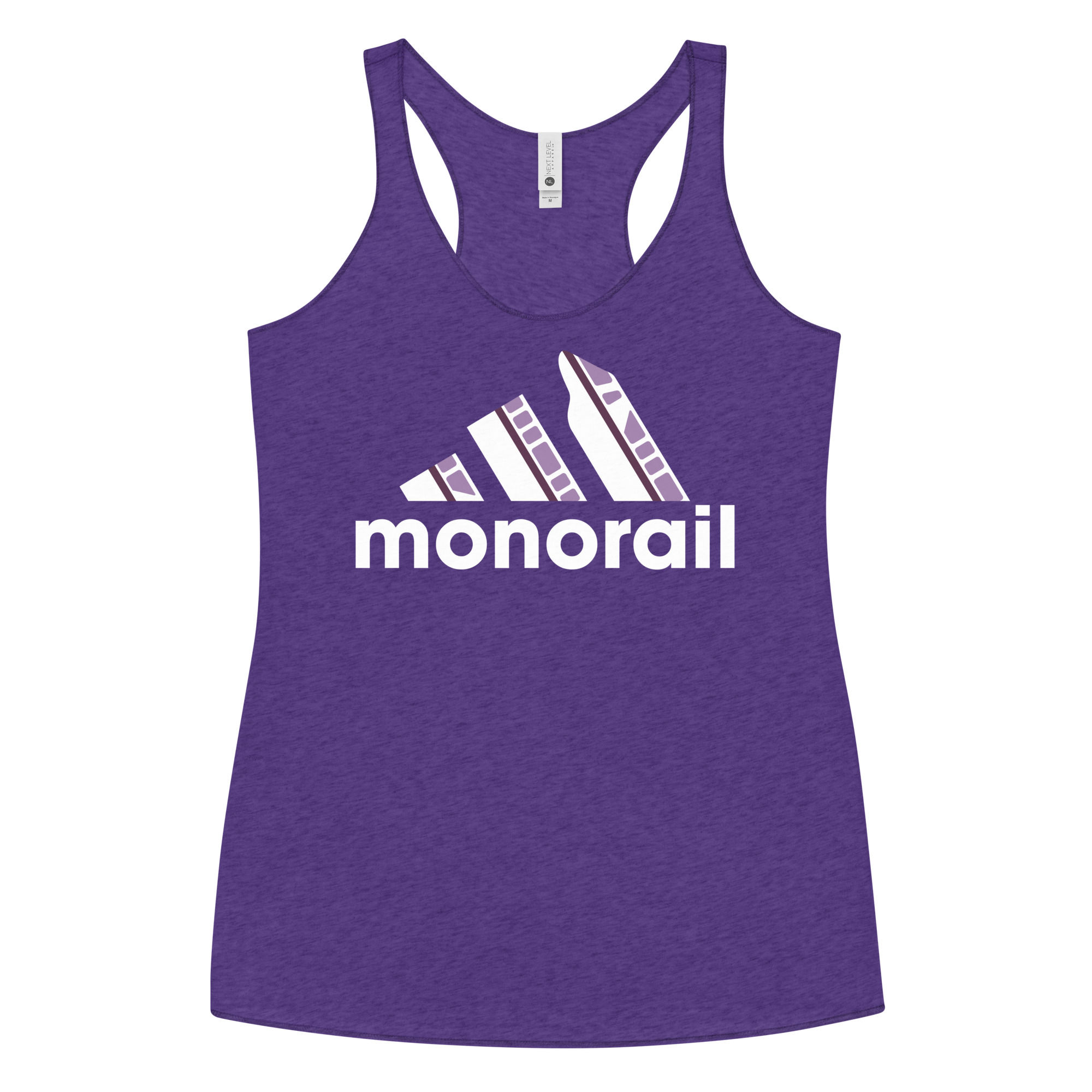 Monorail Sport, Athletic Mashup Women’s Racerback Tank