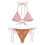 Thumbnail: Melting Smileys recycled string bikini