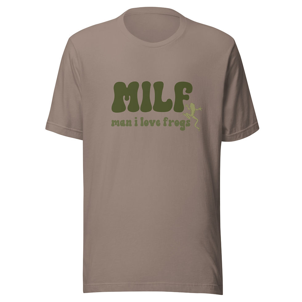 Thumbnail: MILF - Man I Love Frogs Unisex T-shirt