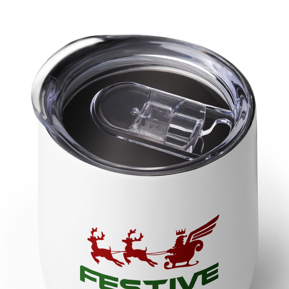 Thumbnail: Festive Wine Tumbler