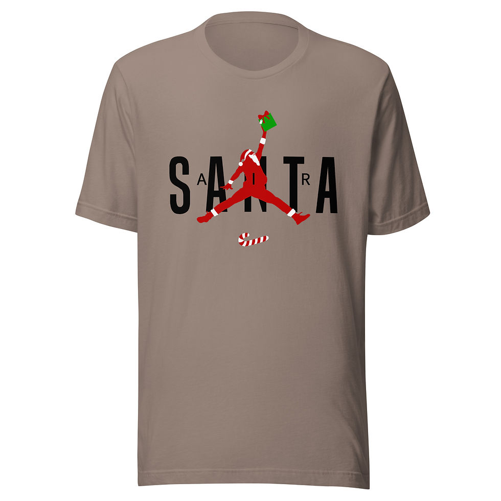 Thumbnail: Air Santa Unisex T-shirt