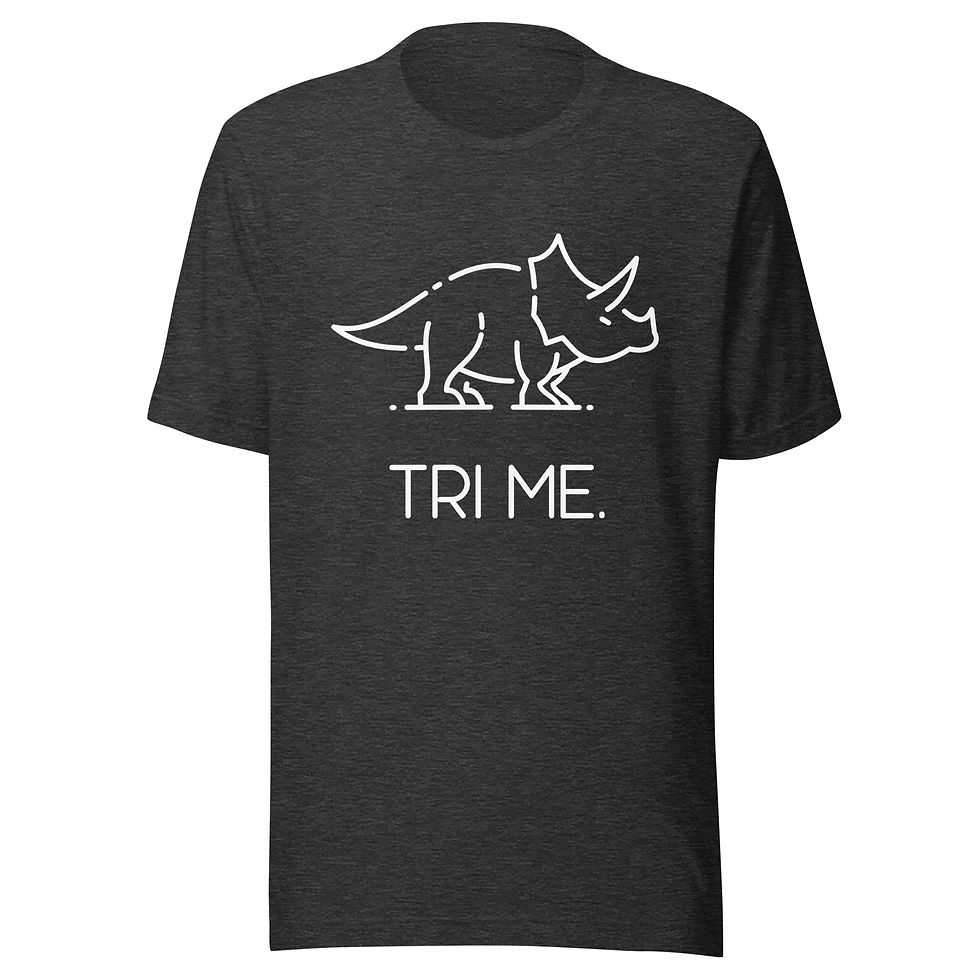 Thumbnail: Tri Me. Dinosaur Unisex T-shirt