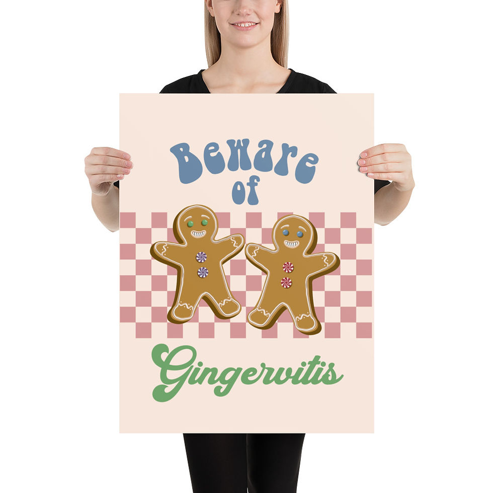 Thumbnail: Beware Of Gingervitis Poster