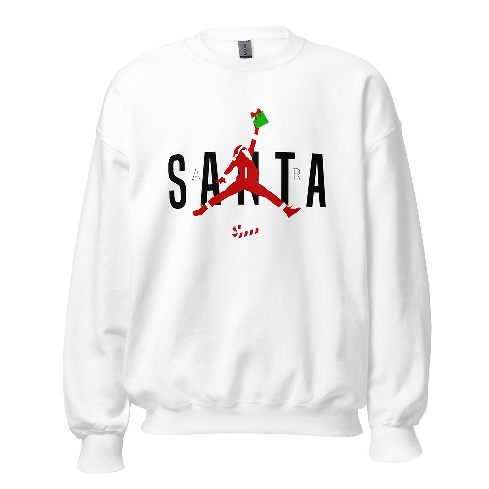 Thumbnail: Air Santa Unisex Crewneck Sweatshirt