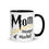 Thumbnail: Mom Manager of Mischief Hogwarts Hufflepuff Coffee Mug with Color Inside