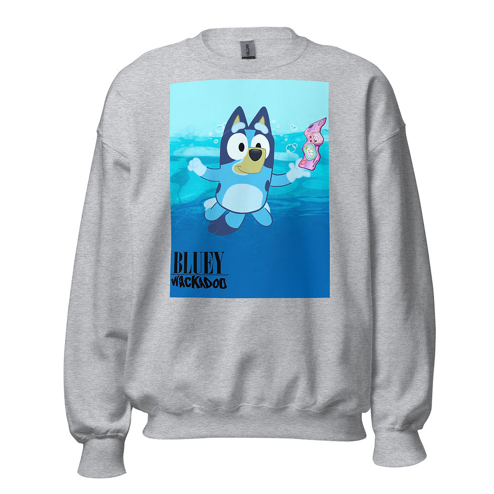 Thumbnail: 90’s Grunge Band Heeler Crossover Unisex Crewneck Sweatshirt