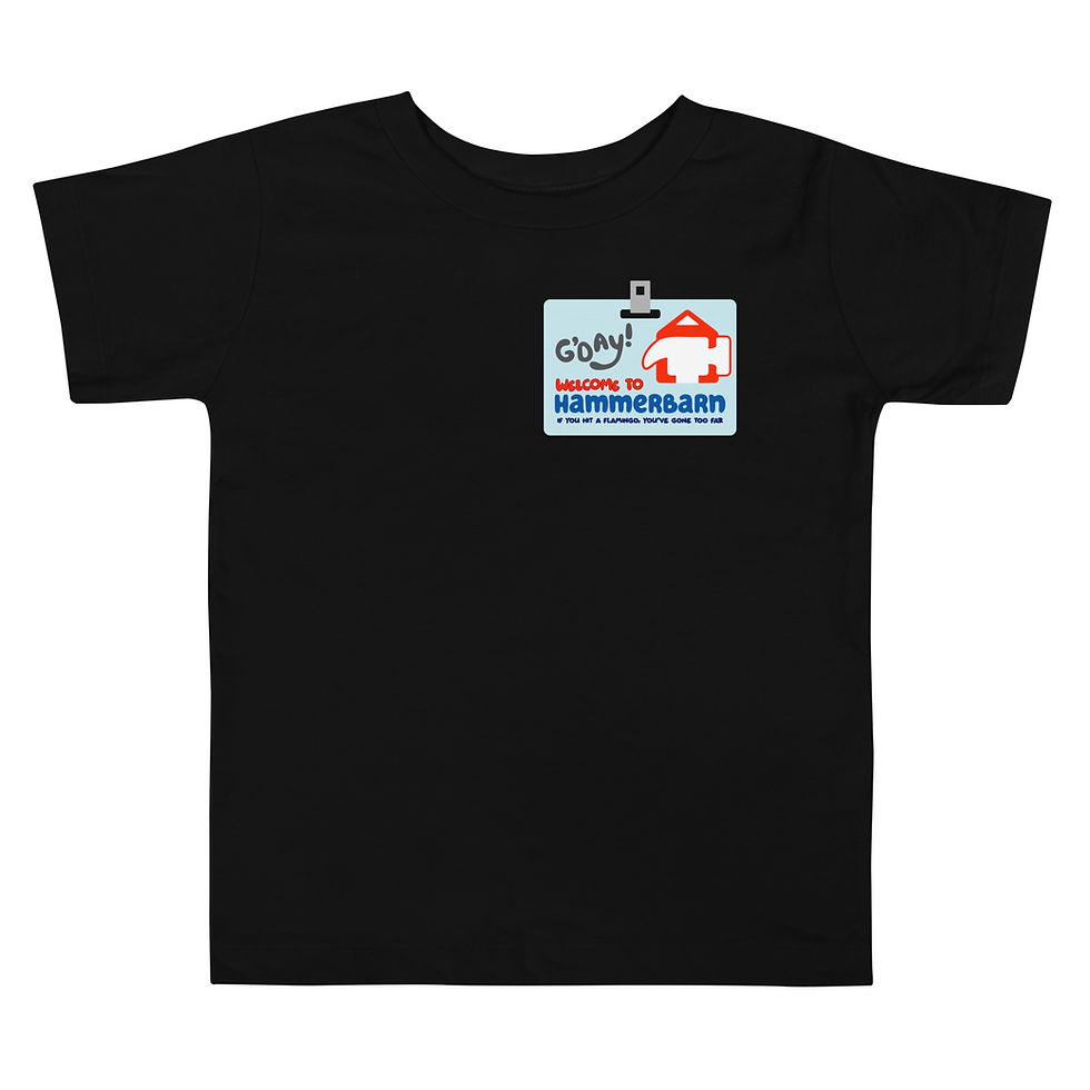 Thumbnail: Hammerbarn Employee Tag Toddler T-shirt