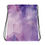 Thumbnail: Purple Abstract Drawstring bag