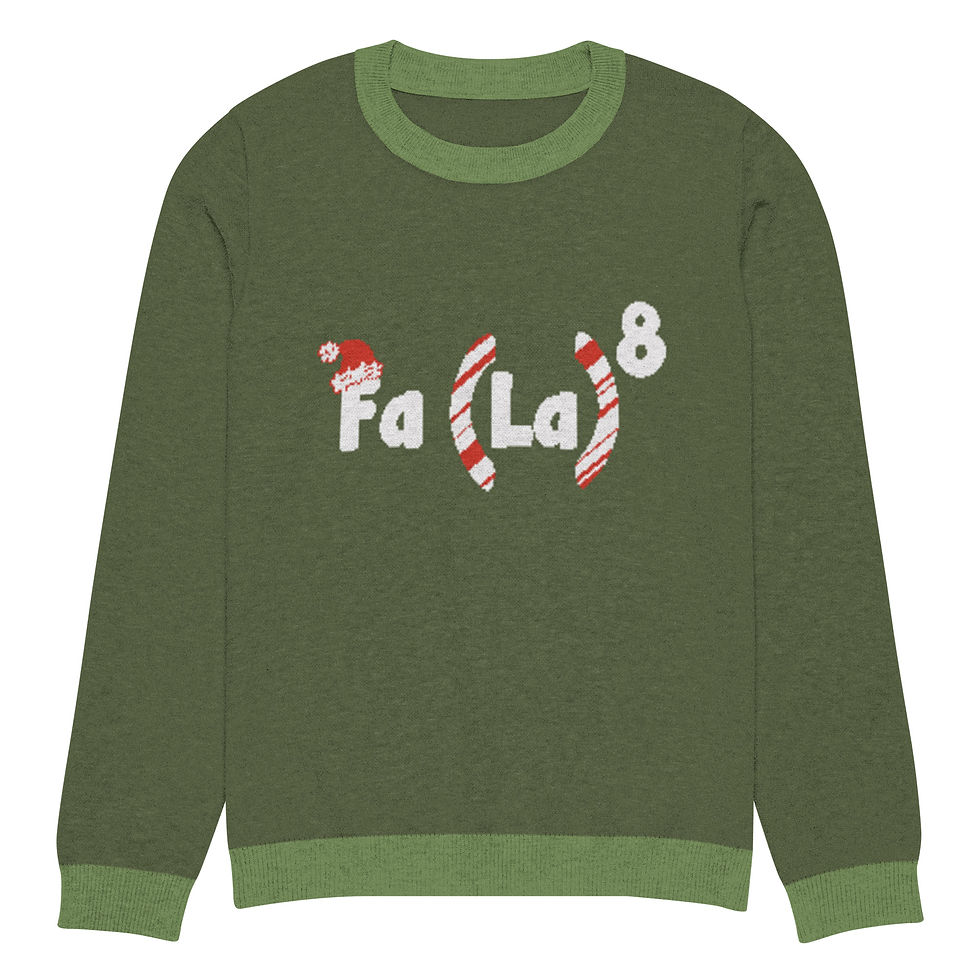 Thumbnail: Algebra Fa La La Knitted crew neck sweater