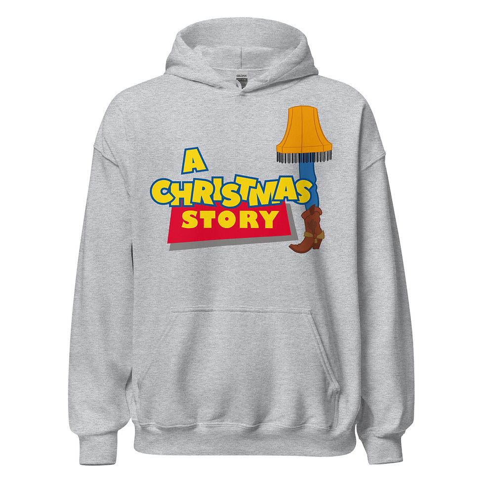 Thumbnail: A Christmas Story Crossover Unisex Hoodie