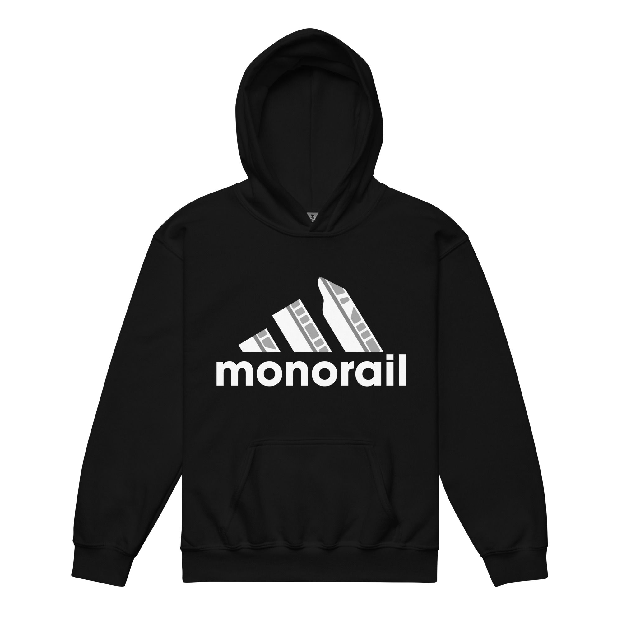 Monorail Sport, Athletic Mashup Youth Hoodie