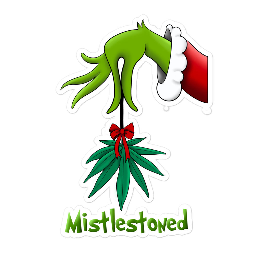 Mistlestoned Sticker