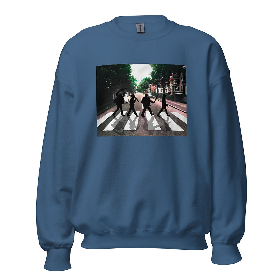 Thumbnail: Stab-bey Road Unisex Crewneck Sweatshirt