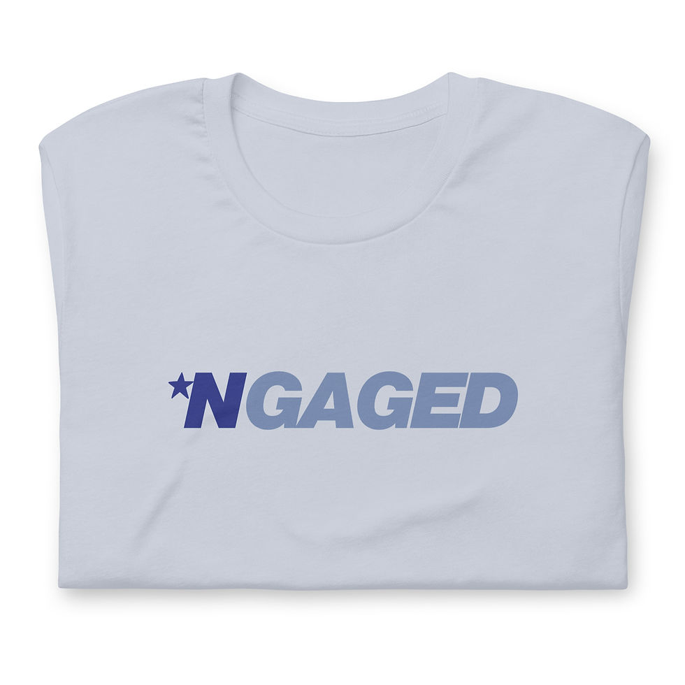 Thumbnail: NGAGED Millennial Bachelorette Party Unisex T-shirt
