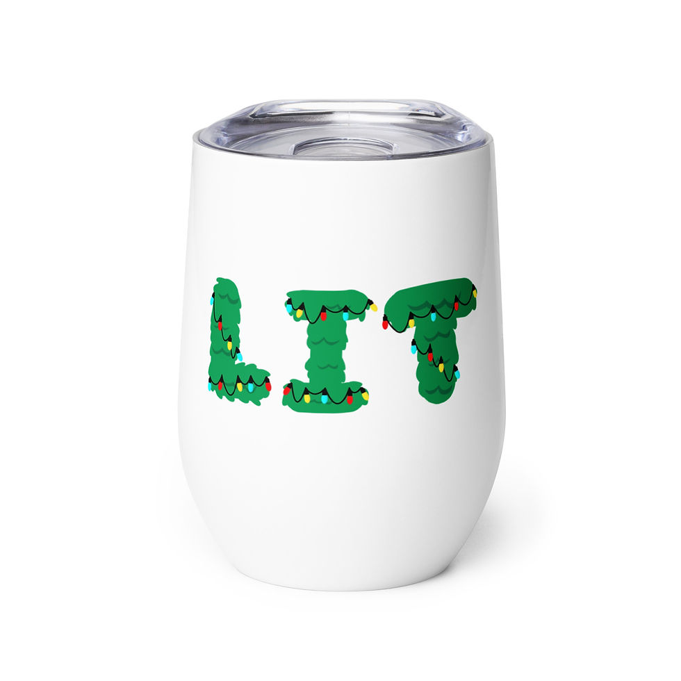 Lit Wine tumbler